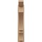 Ekena Millwork 5 1/2-in W x 20-in D x 32-in H Balboa Slat Rough Cedar Woodgrain TimberThane Outlooker, Primed Tan OUTUR055X20X32BOA24RCPR - alternate 2